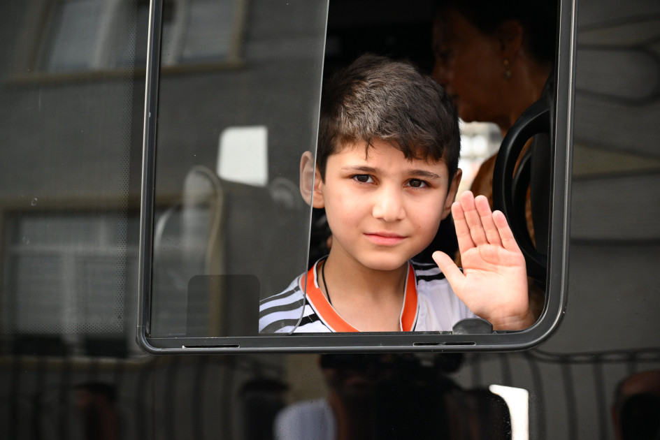 Cəbrayıl şəhərinə növbəti köç karvanı yola salınıb<font color=red> - FOTOLAR</font>