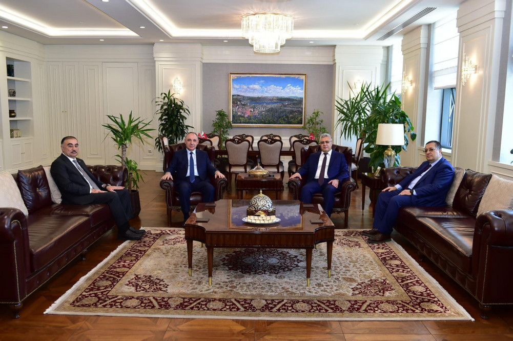 Kamran Əliyev Türkiyədə bir sıra şəxslərlə görüşüb, əməkdaşlıq imkanları müzakirə olunub<font color=red> - FOTOLAR</font>