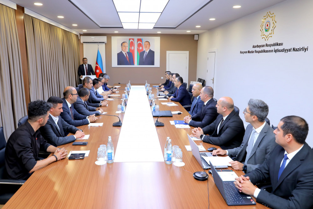 İqtisadiyyat Nazirliyində milli mətbuatın 150 illik yubileyinə həsr olunmuş tədbir keçirilib<font color=red> - FOTOLAR</font>