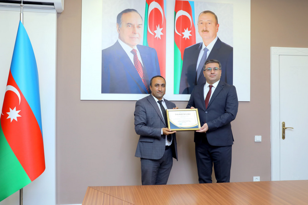 İqtisadiyyat Nazirliyində milli mətbuatın 150 illik yubileyinə həsr olunmuş tədbir keçirilib<font color=red> - FOTOLAR</font>