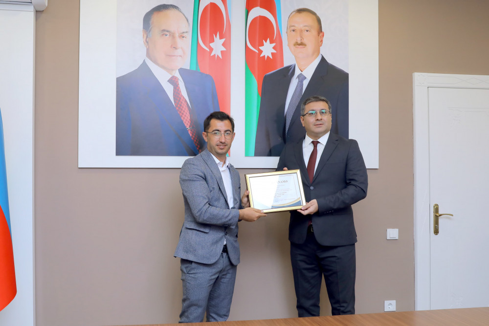 İqtisadiyyat Nazirliyində milli mətbuatın 150 illik yubileyinə həsr olunmuş tədbir keçirilib<font color=red> - FOTOLAR</font>