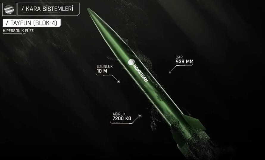 Türkiyənin ən uzaqmənzilli ballistik raketi təqdim olunub<font color=red> - FOTOLAR</font>