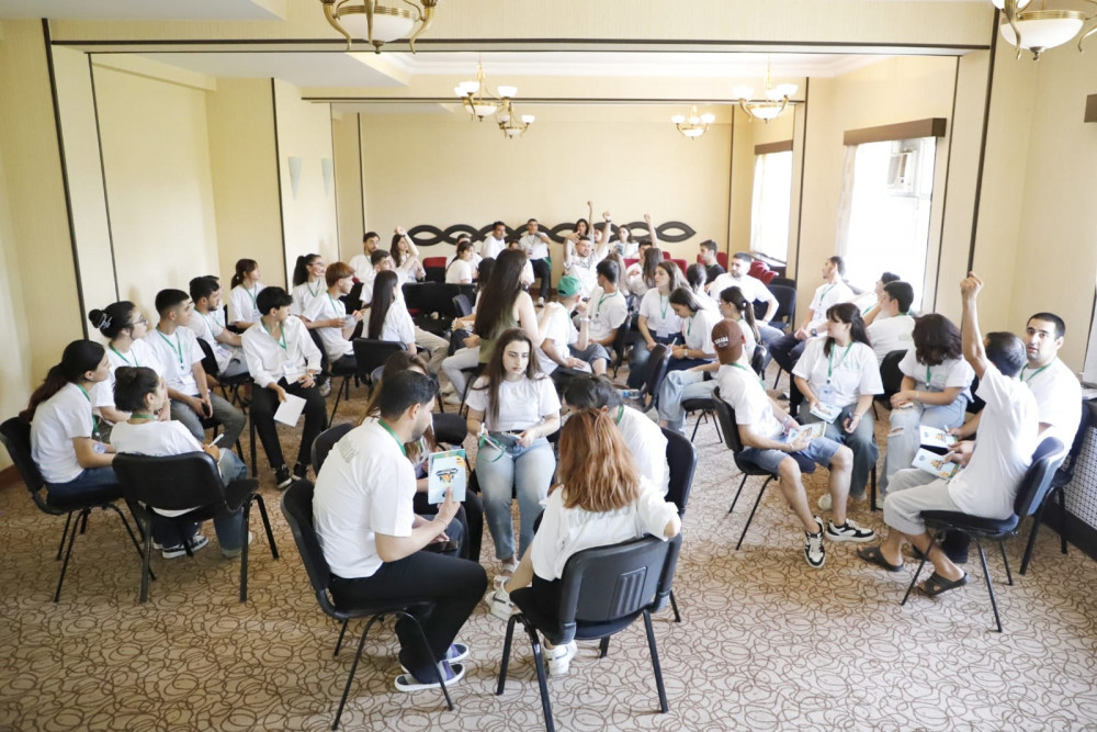 Şərurda "Gənclərin Yay Düşərgəsi - 2025"-ə start verilib <font color=red> - FOTOLAR</font>