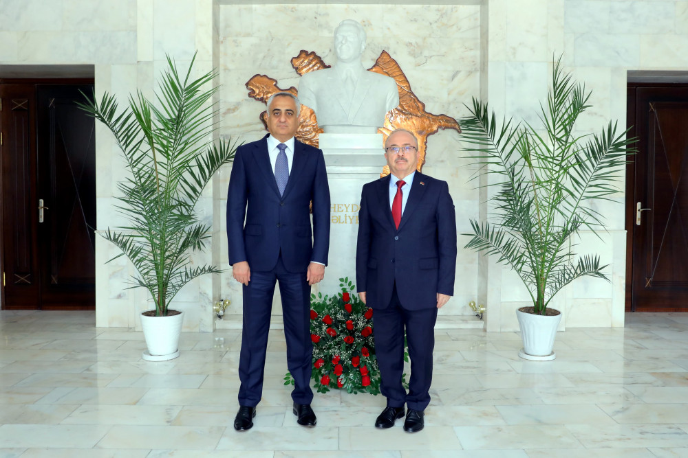 Səlahiyyətli nümayəndə Türkiyənin  ölkəmizdəki səfiri ilə görüşüb<font color=red> - FOTOLAR</font>