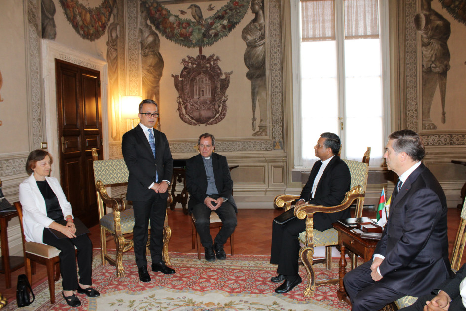 Azərbaycanla Vatikan arasında dinlərarası dialoq sahəsində anlaşma memorandumu imzalanıb<font color=red> - FOTOLAR</font>