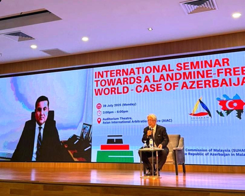 Kuala-Lumpur şəhərində “Minalardan azad dünya yolunda - Azərbaycan nümunəsi” adlı beynəlxalq seminar keçirilib<font color=red> - FOTOLAR</font>
