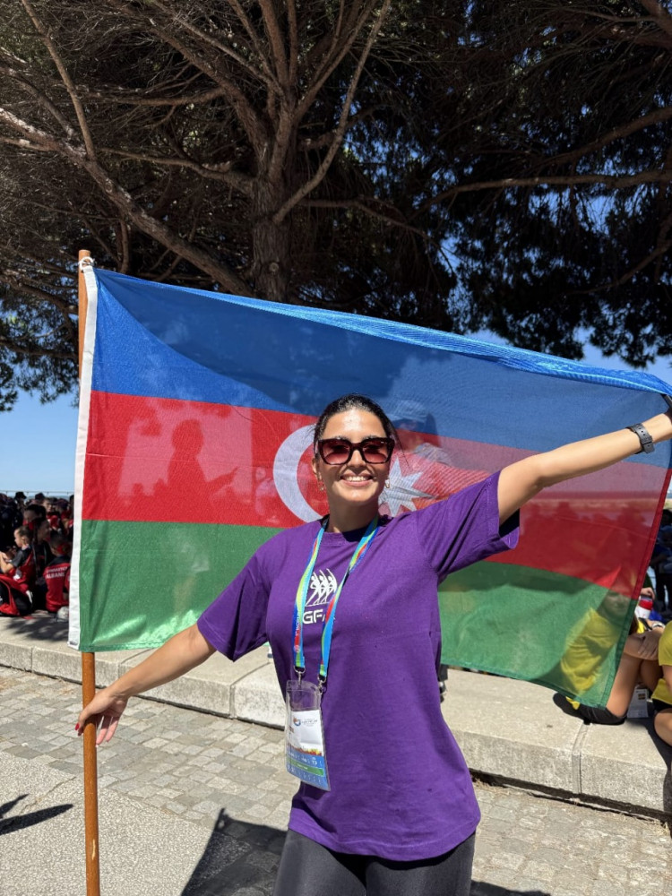 Humay Qafarova millimizin heyətində daha bir uğura nail olub<font color=red> - FOTOLAR</font>