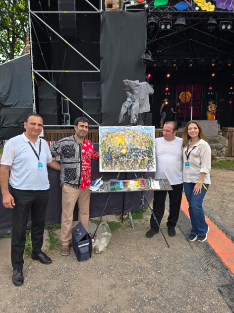 Azərbaycan Estoniyada keçirilən Beynəlxalq Folklor Festivalında təmsil olunub<font color=red> - FOTOLAR</font>