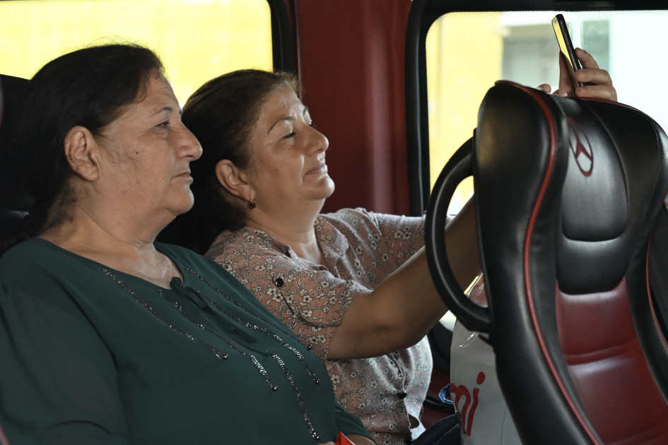 Cəbrayıl şəhərinə növbəti köç karvanı yola salınıb<font color=red> - FOTOLAR</font>
