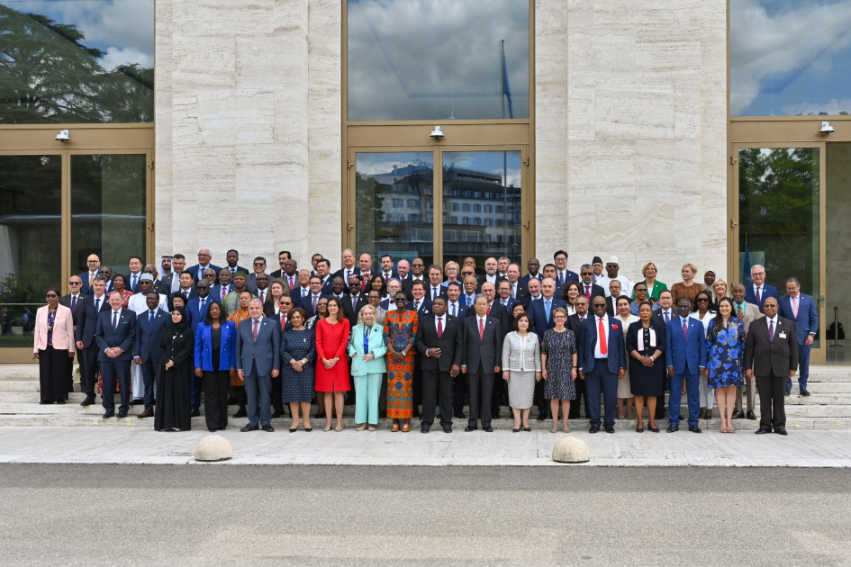 Milli Məclisin sədri Parlament Sədrlərinin 6-cı Dünya Konfransının ikinci günündə ümumi müzakirələrə sədrlik edib<font color=red> - FOTOLAR</font>