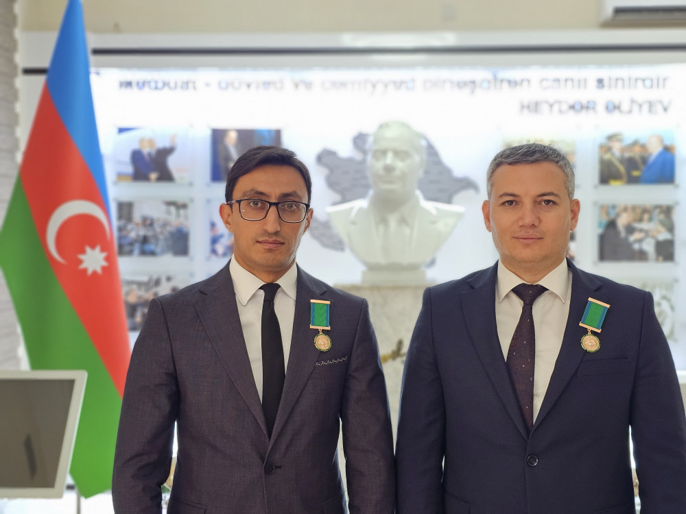 Naxçıvan televiziyasının əməkdaşlarına "Tərəqqi" medalları təqdim olunub<font color=red> - FOTOLAR</font>