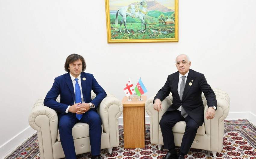 Azərbaycan və Gürcüstan strateji tərəfdaşlığı müzakirə edilib<font color=red> - FOTOLAR</font>