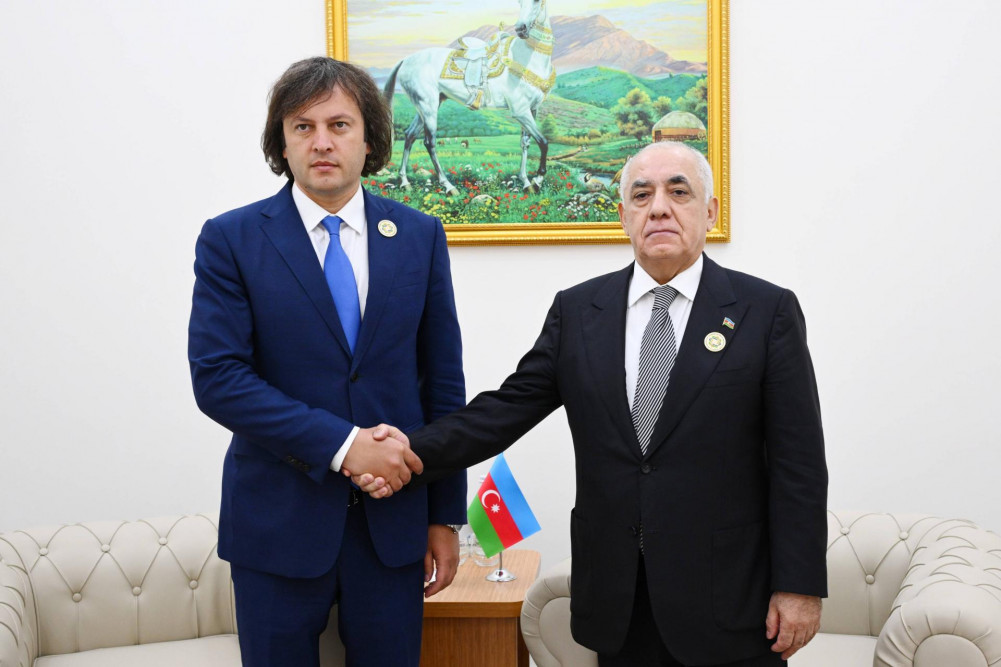 Azərbaycan və Gürcüstan strateji tərəfdaşlığı müzakirə edilib<font color=red> - FOTOLAR</font>