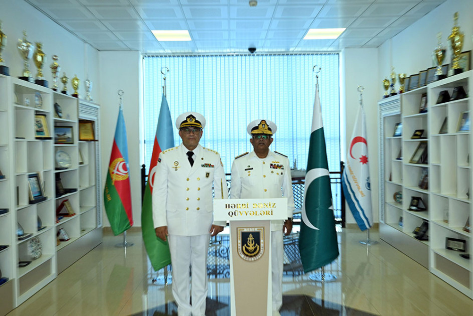 Bakıda Azərbaycan və Pakistan HDQ komandanları arasında görüş keçirilib<font color=red> - FOTOLAR</font>