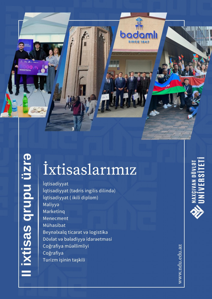 Gələcəyinizi Naxçıvan Dövlət Universiteti ilə qurun<font color=red> - FOTOLAR</font>