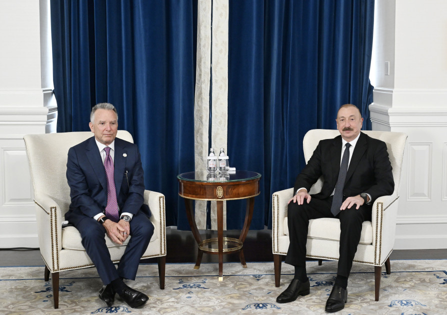 Vaşinqtonda Azərbaycan Prezidenti İlham Əliyevin ABŞ Prezidentinin xüsusi elçisi Stiv Uitkoff ilə görüşü olub<font color=red> - FOTOLAR</font>
