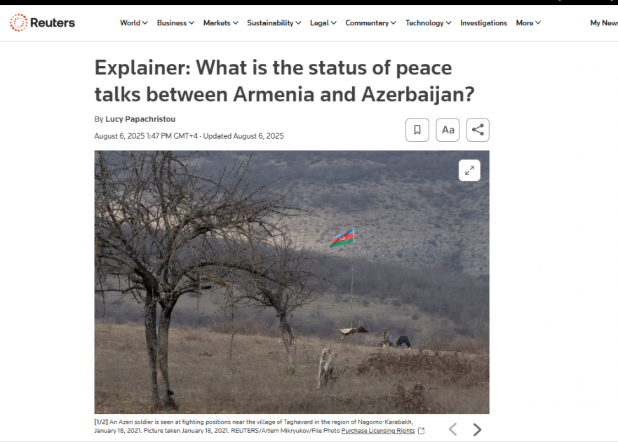 Azərbaycan Prezidenti İlham Əliyevin Ermənistanın baş naziri ilə Vaşinqtonda keçirəcəyi görüş dünyanın ən nüfuzlu mediasında<font color=red> - FOTOLAR</font>
