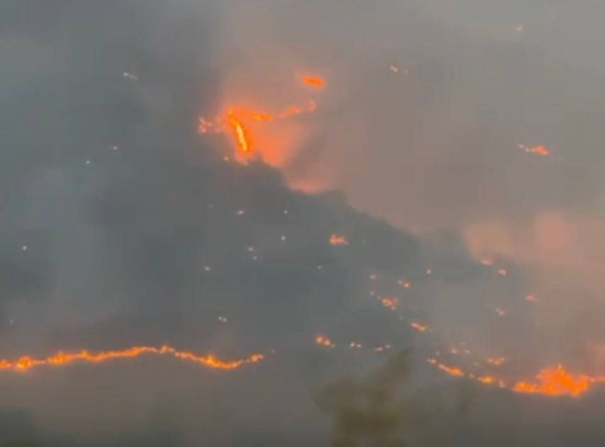 DİN: Zəngilanda yanğın törədən şəxs müəyyən edilib<font color=red> - FOTOLAR</font>