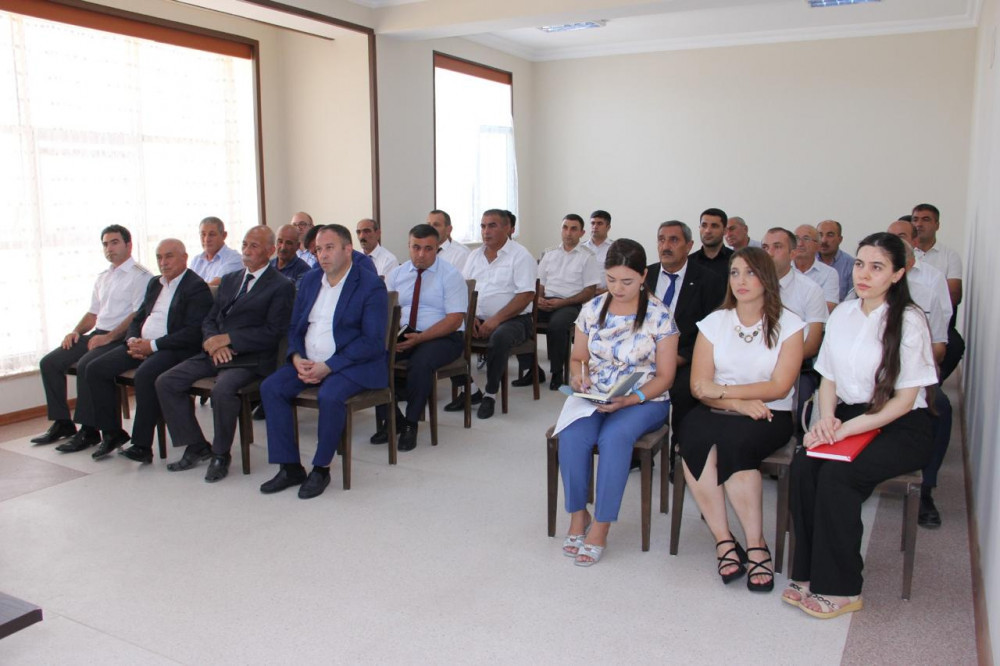 Babək rayonunda yaşıllıqların mühafizəsi ilə bağlı bələdiyyələrlə birgə tədbir keçirilib<font color=red> - FOTOLAR</font>