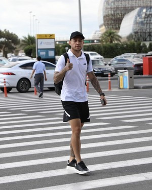 "Qarabağ" Çempionlar Liqasının pley-off mərhələsinin ilk oyunu üçün Macarıstana yollanır<font color=red> - FOTOLAR</font>