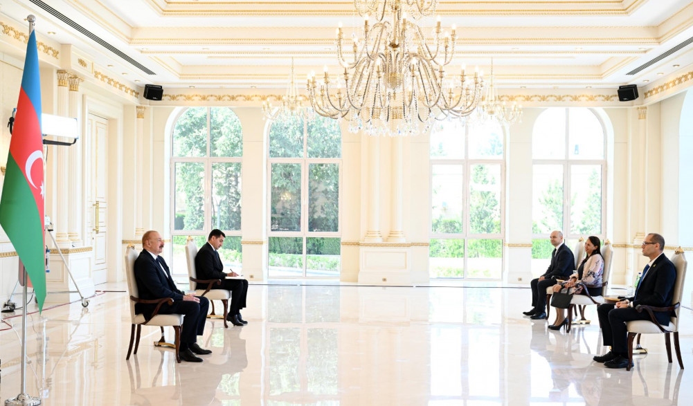 İlham Əliyev İsrailin Azərbaycandakı yeni səfirinin etimadnaməsini qəbul edib<font color=red> - FOTOLAR</font>