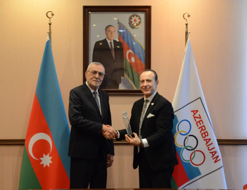 Azərbaycan və Albaniya arasında idman əlaqələrinin genişləndirilməsi məsələləri müzakirə olunub<font color=red> - FOTOLAR</font>