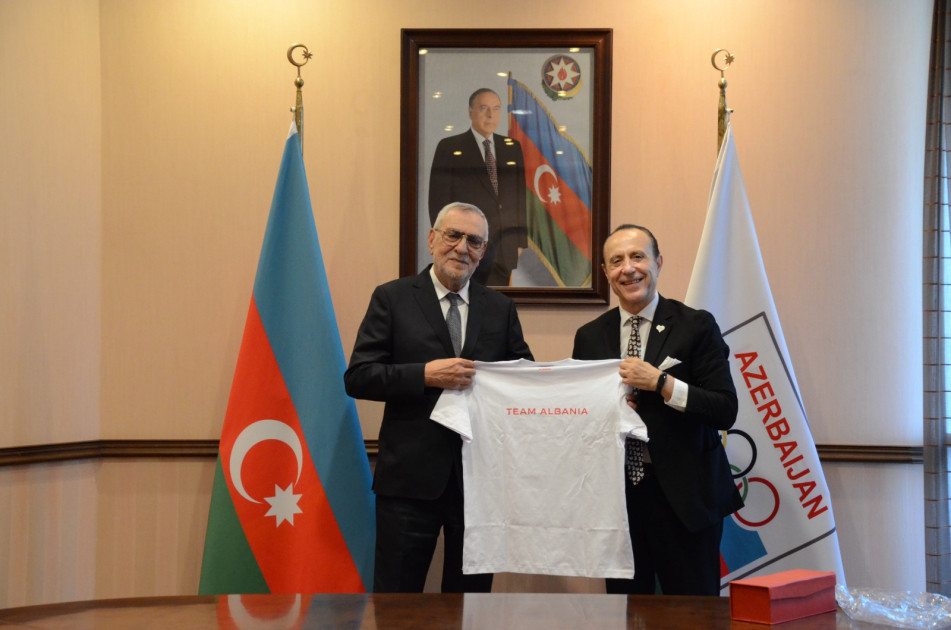 Azərbaycan və Albaniya arasında idman əlaqələrinin genişləndirilməsi məsələləri müzakirə olunub<font color=red> - FOTOLAR</font>