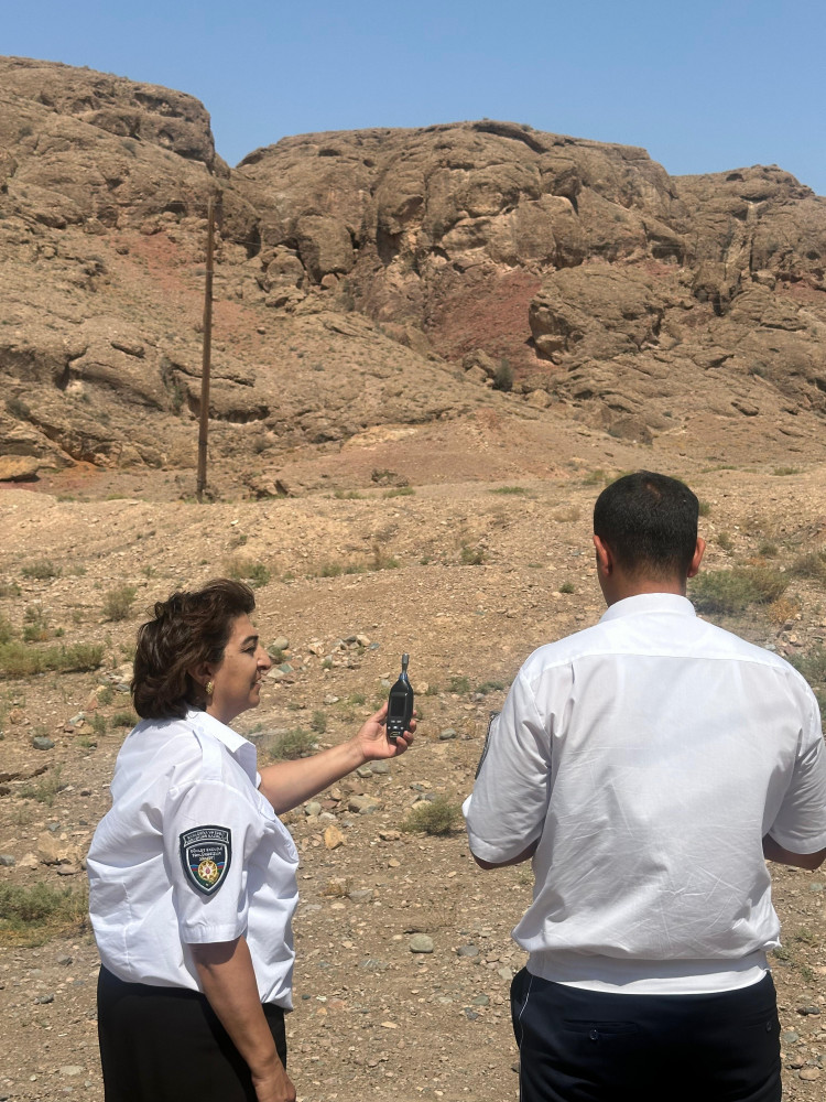 Culfa rayonunda kompleks ekoloji monitorinq aparılıb<font color=red> - FOTOLAR</font>