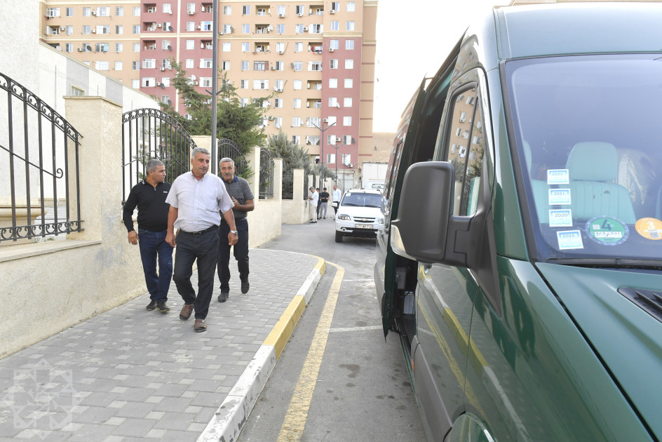 Ağdam rayonunun Xıdırlı kəndinə növbəti köç karvanı yola salınıb<font color=red> - FOTOLAR</font>