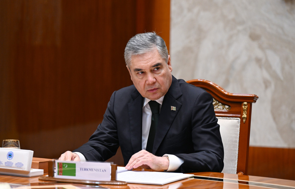 Türkmənistan, Azərbaycan və Özbəkistan arasında yüksəksəviyyəli görüş keçirilib <font color='red'> - YENİLƏNİB 2</font><font color=red> - FOTOLAR</font>