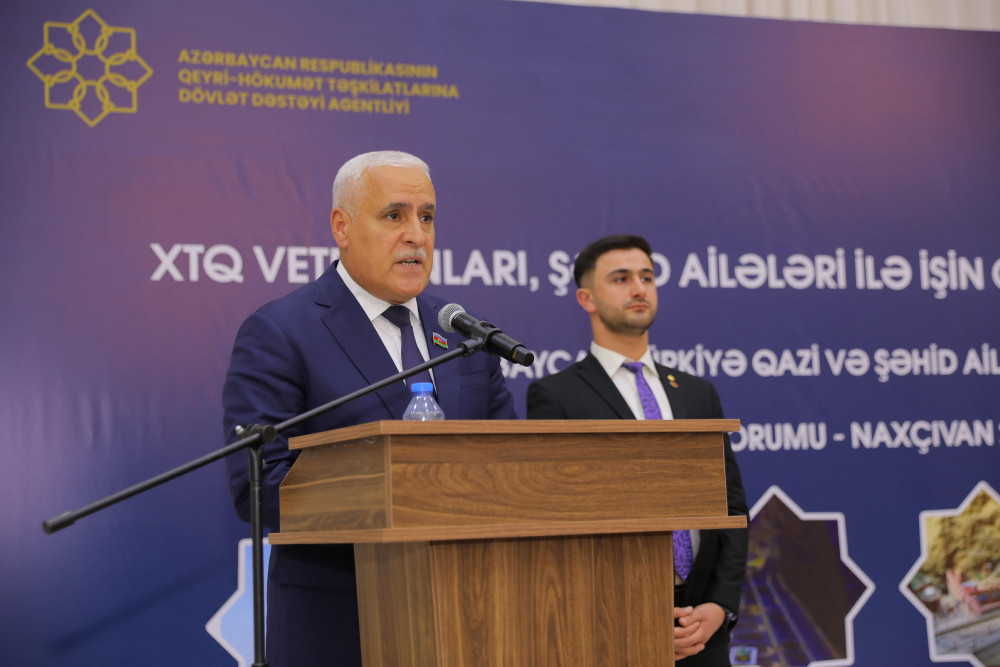 Naxçıvanda “Xüsusi Təyinatlı Qüvvələr (XTQ) veteranları, şəhid ailələri ilə işin gücləndirilməsi” adlı layihənin icrasına başlanılıb<font color=red> - FOTOLAR</font>