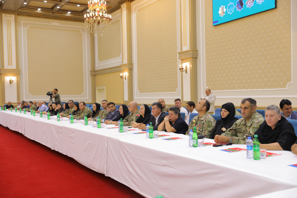 Naxçıvanda “Xüsusi Təyinatlı Qüvvələr (XTQ) veteranları, şəhid ailələri ilə işin gücləndirilməsi” adlı layihənin icrasına başlanılıb<font color=red> - FOTOLAR</font>