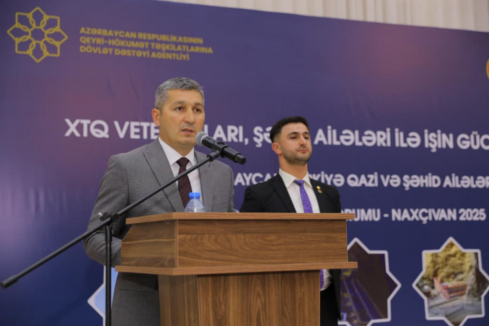 Naxçıvanda “Xüsusi Təyinatlı Qüvvələr (XTQ) veteranları, şəhid ailələri ilə işin gücləndirilməsi” adlı layihənin icrasına başlanılıb<font color=red> - FOTOLAR</font>