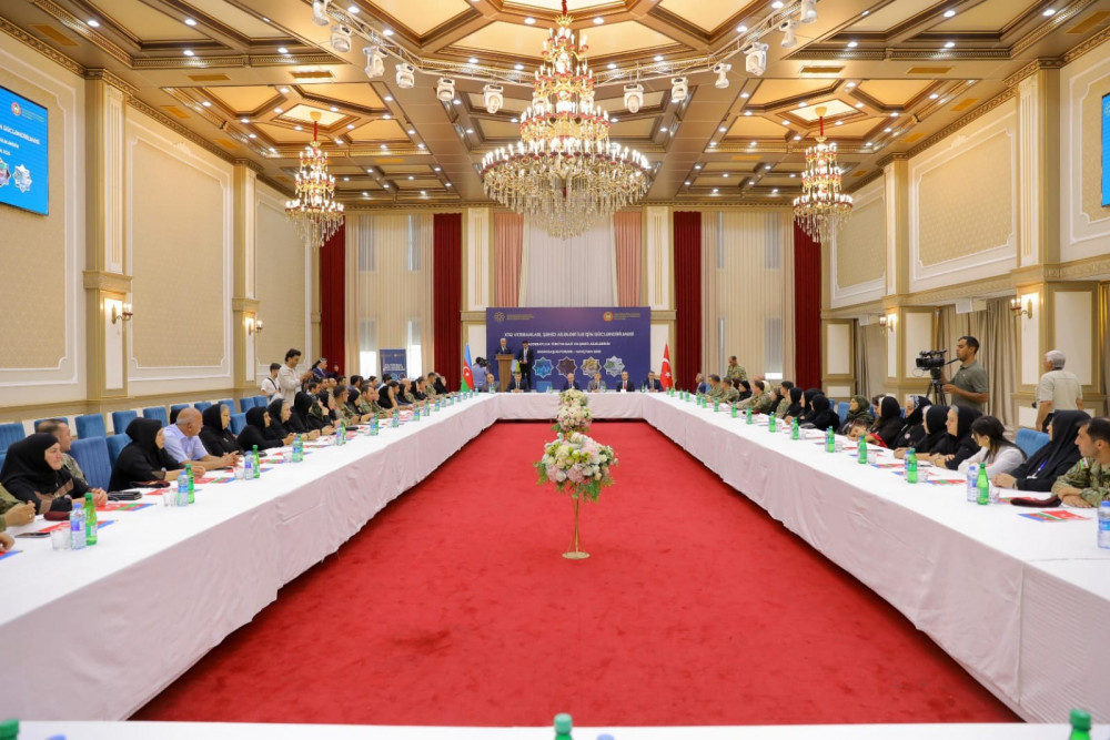 Naxçıvanda “Xüsusi Təyinatlı Qüvvələr (XTQ) veteranları, şəhid ailələri ilə işin gücləndirilməsi” adlı layihənin icrasına başlanılıb<font color=red> - FOTOLAR</font>