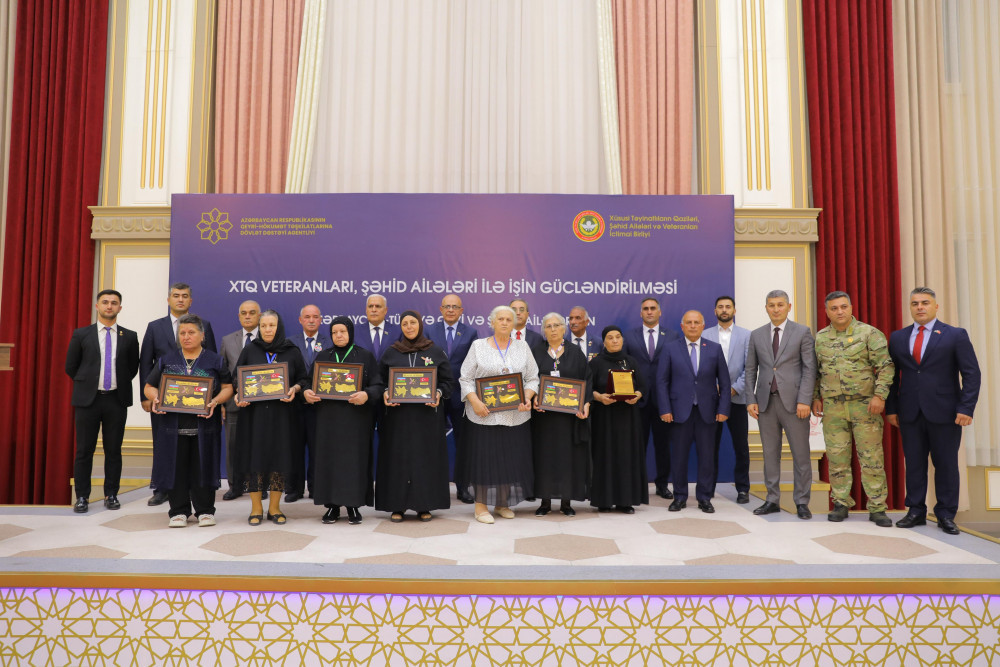 Naxçıvanda “Xüsusi Təyinatlı Qüvvələr (XTQ) veteranları, şəhid ailələri ilə işin gücləndirilməsi” adlı layihənin icrasına başlanılıb<font color=red> - FOTOLAR</font>