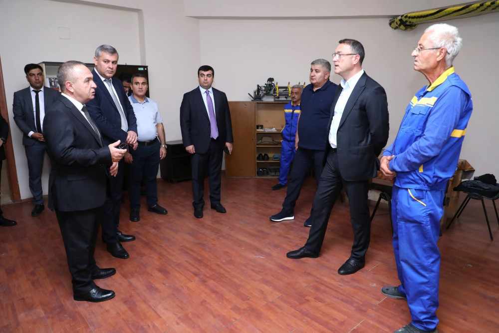 "Azəriqaz" İB rəhbərliyi Naxçıvan RQİİ-yə işgüzar səfər edib<font color=red> - FOTOLAR</font>