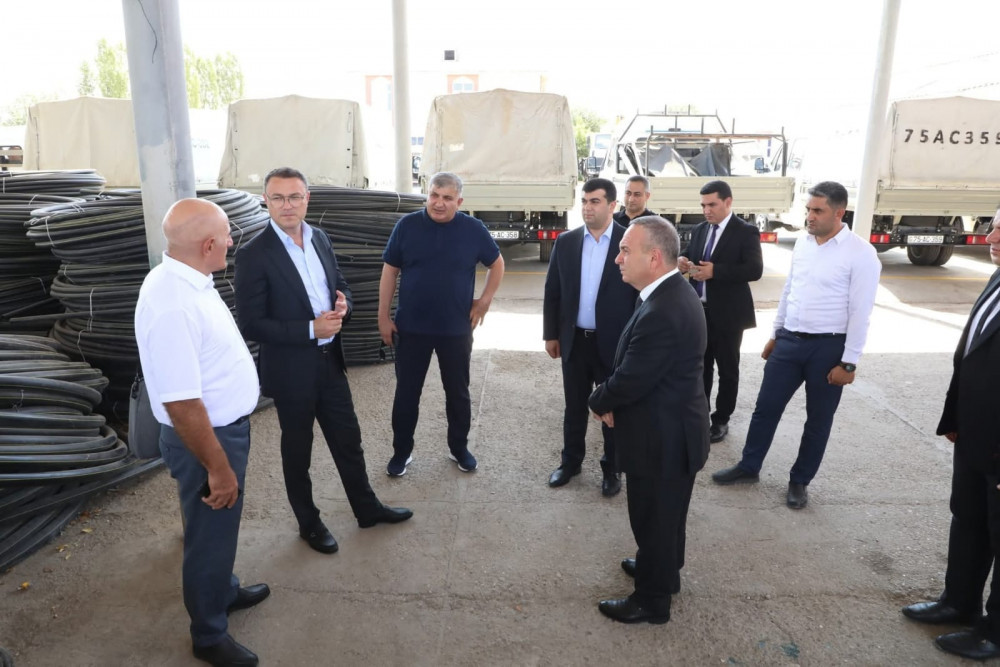 "Azəriqaz" İB rəhbərliyi Naxçıvan RQİİ-yə işgüzar səfər edib<font color=red> - FOTOLAR</font>