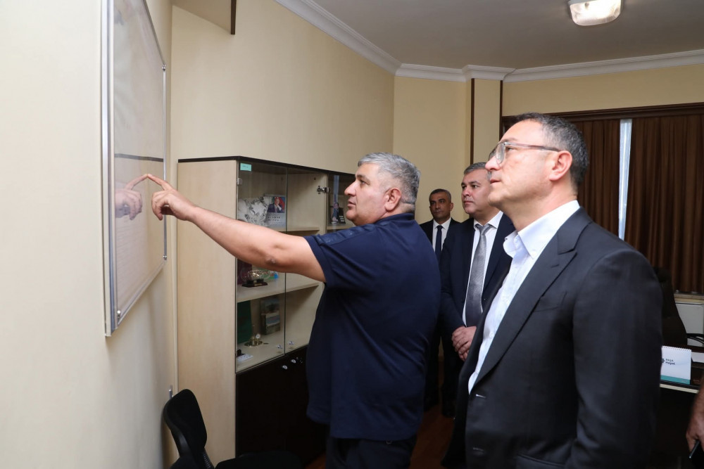 "Azəriqaz" İB rəhbərliyi Naxçıvan RQİİ-yə işgüzar səfər edib<font color=red> - FOTOLAR</font>