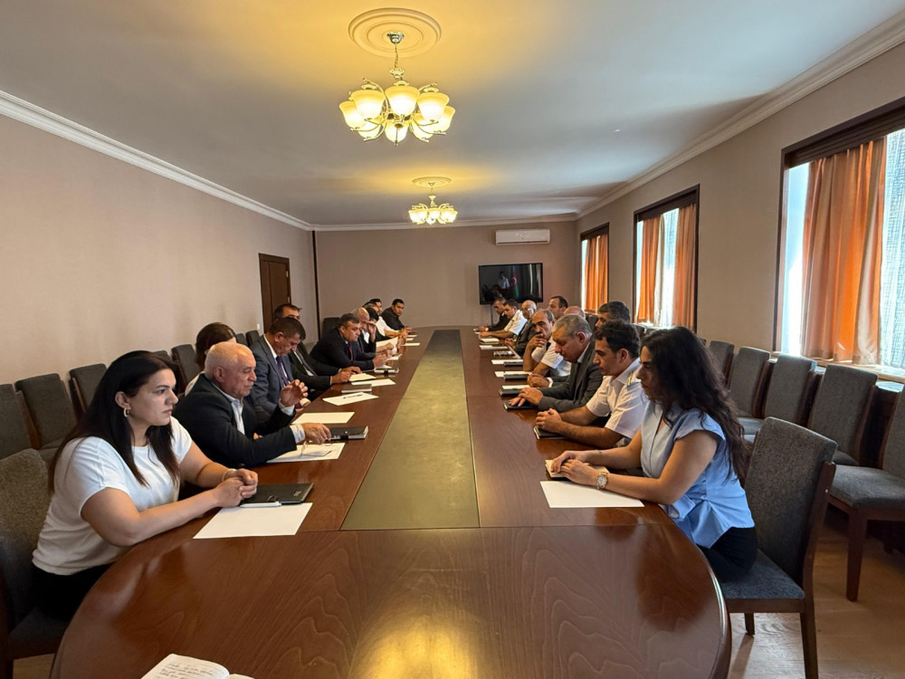Naxçıvan şəhəri və Babək rayonu üzrə fəaliyyət göstərən bələdiyyələrin fəaliyyəti müzakirə edilib<font color=red> - FOTOLAR</font>