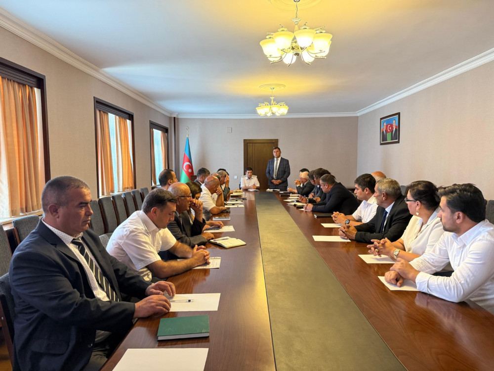 Naxçıvan şəhəri və Babək rayonu üzrə fəaliyyət göstərən bələdiyyələrin fəaliyyəti müzakirə edilib<font color=red> - FOTOLAR</font>