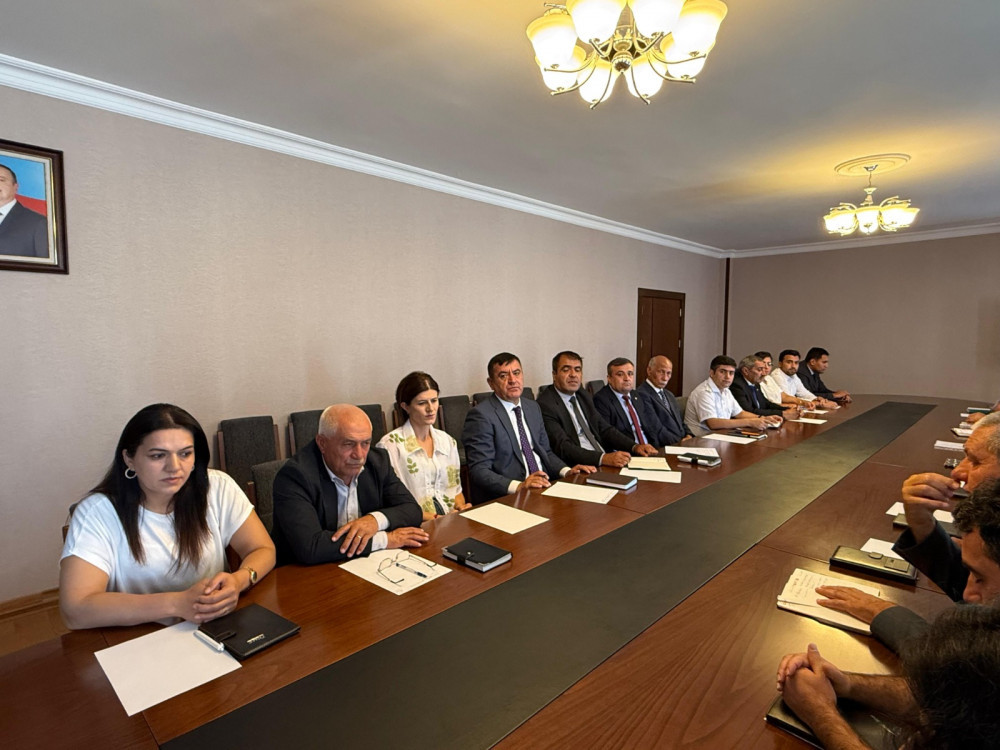 Naxçıvan şəhəri və Babək rayonu üzrə fəaliyyət göstərən bələdiyyələrin fəaliyyəti müzakirə edilib<font color=red> - FOTOLAR</font>