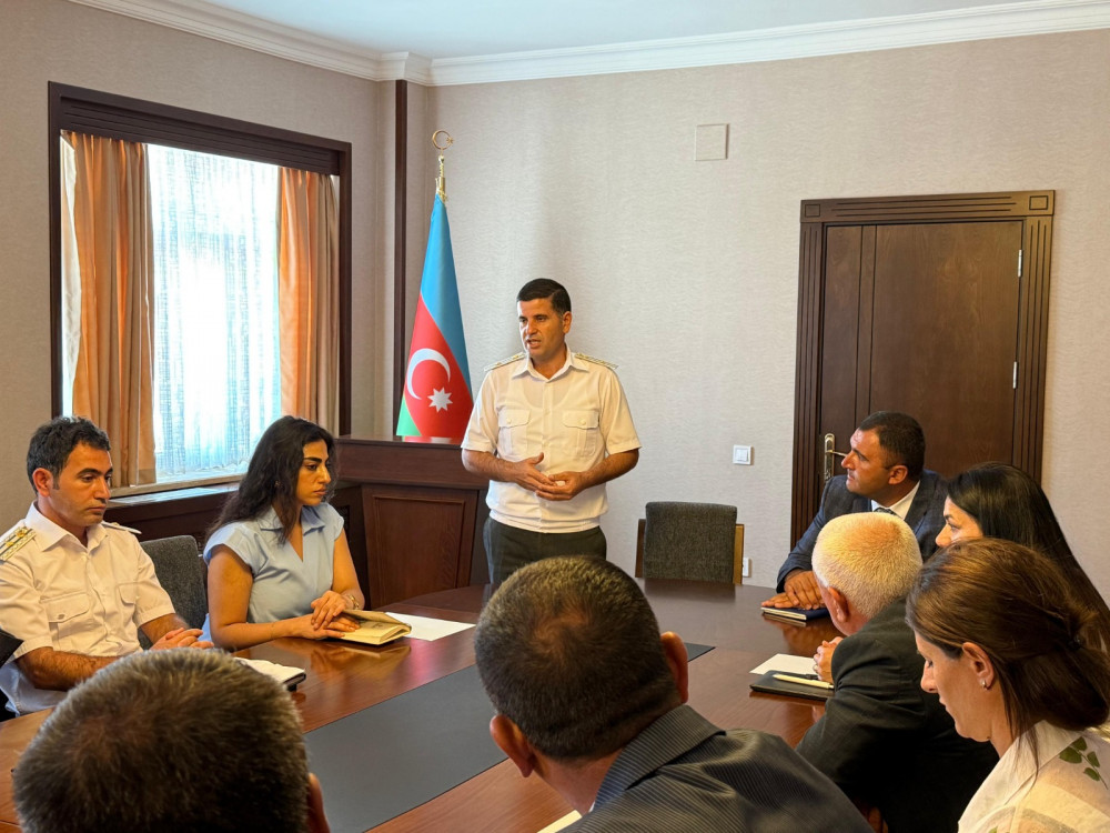 Naxçıvan şəhəri və Babək rayonu üzrə fəaliyyət göstərən bələdiyyələrin fəaliyyəti müzakirə edilib<font color=red> - FOTOLAR</font>