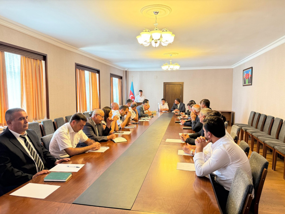 Naxçıvan şəhəri və Babək rayonu üzrə fəaliyyət göstərən bələdiyyələrin fəaliyyəti müzakirə edilib<font color=red> - FOTOLAR</font>