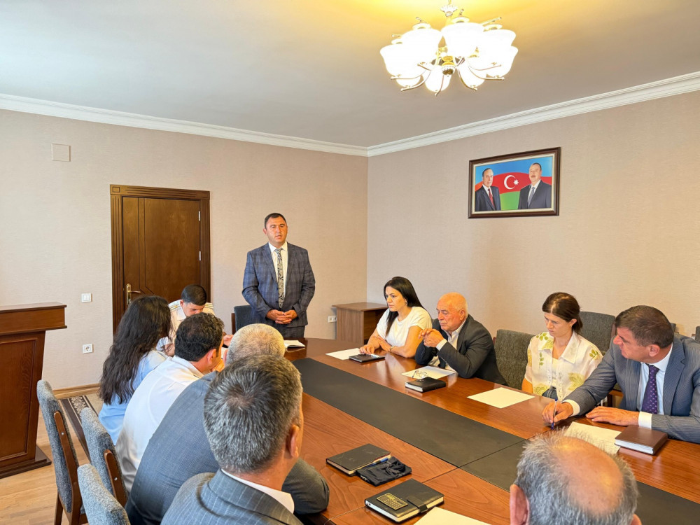 Naxçıvan şəhəri və Babək rayonu üzrə fəaliyyət göstərən bələdiyyələrin fəaliyyəti müzakirə edilib<font color=red> - FOTOLAR</font>