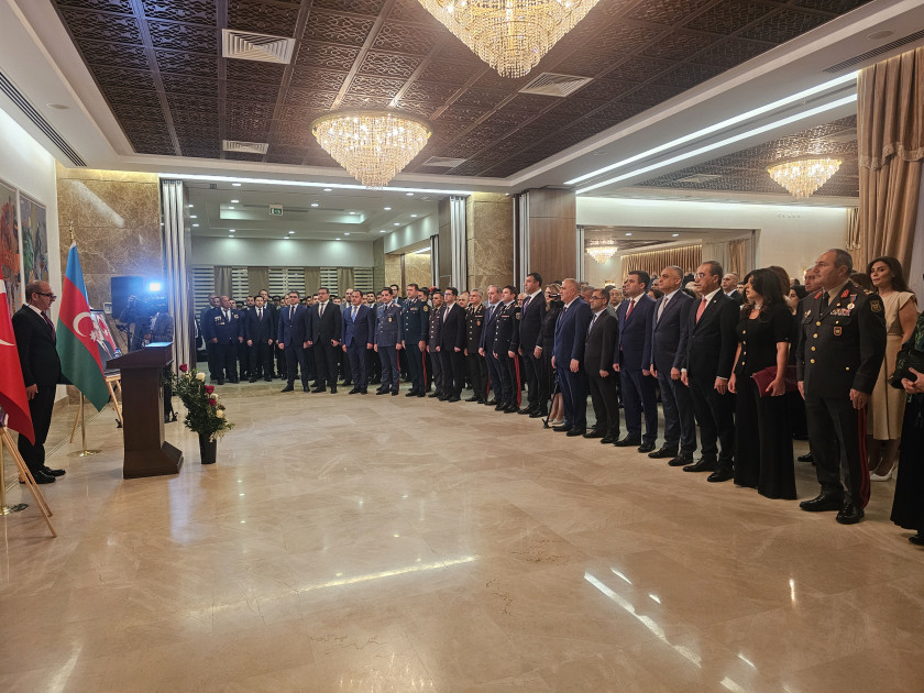 Naxçıvanda Türkiyənin Zəfər bayramı qeyd olunub<font color=red> - FOTOLAR</font>