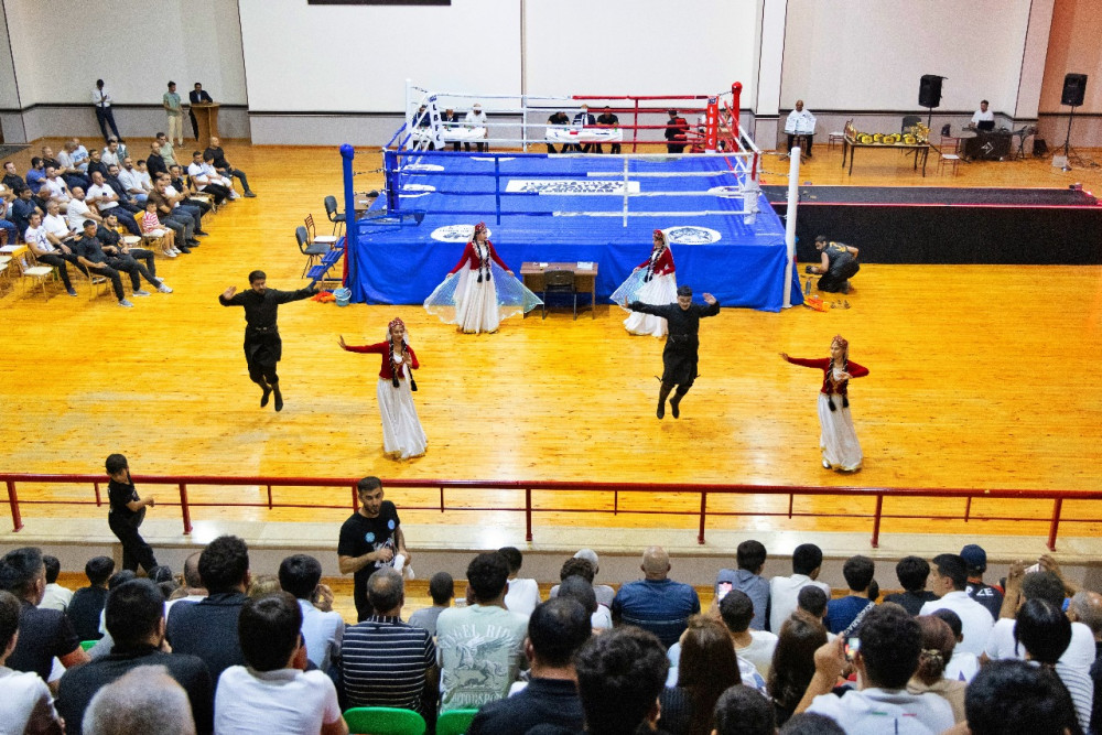 Naxçıvan şəhərində kikboks üzrə döyüş gecəsi keçirilib <font color=red> - FOTOLAR</font>