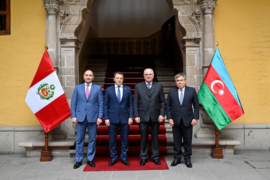 Azərbaycanın və Perunun Xarici İşlər nazirlikləri arasında ilk siyasi məsləhətləşmələr keçirilib<font color=red> - FOTOLAR</font>