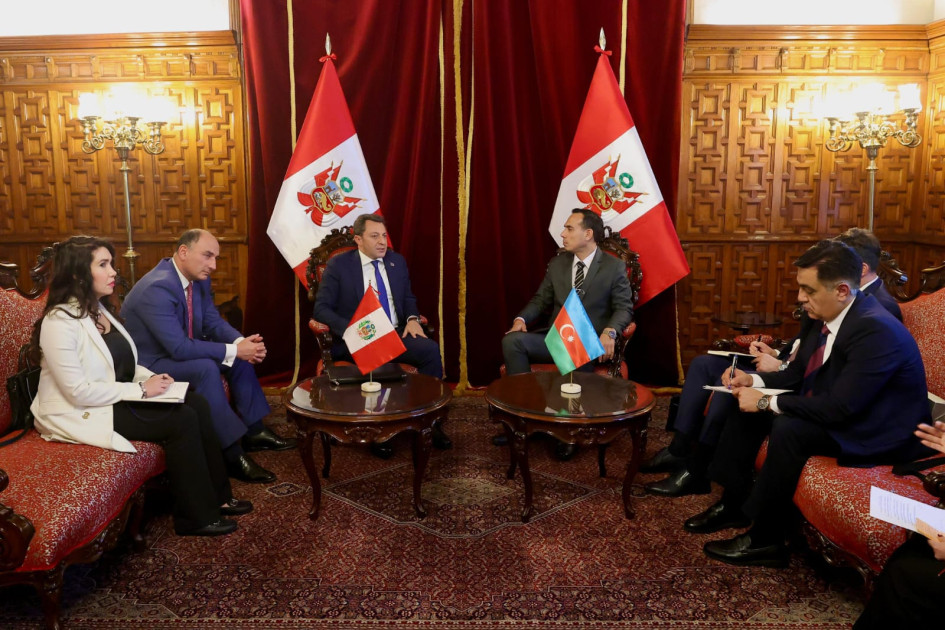 Azərbaycanın və Perunun Xarici İşlər nazirlikləri arasında ilk siyasi məsləhətləşmələr keçirilib<font color=red> - FOTOLAR</font>