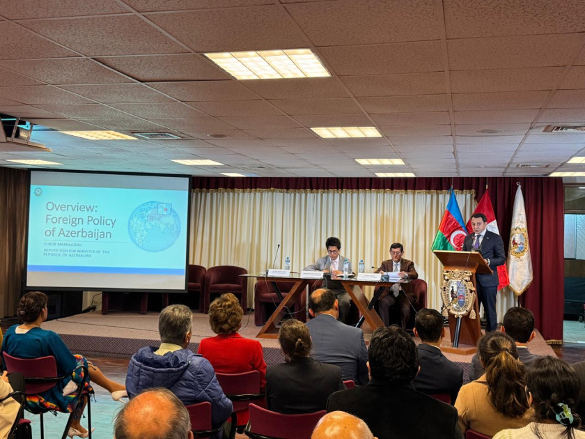 Azərbaycanın və Perunun Xarici İşlər nazirlikləri arasında ilk siyasi məsləhətləşmələr keçirilib<font color=red> - FOTOLAR</font>