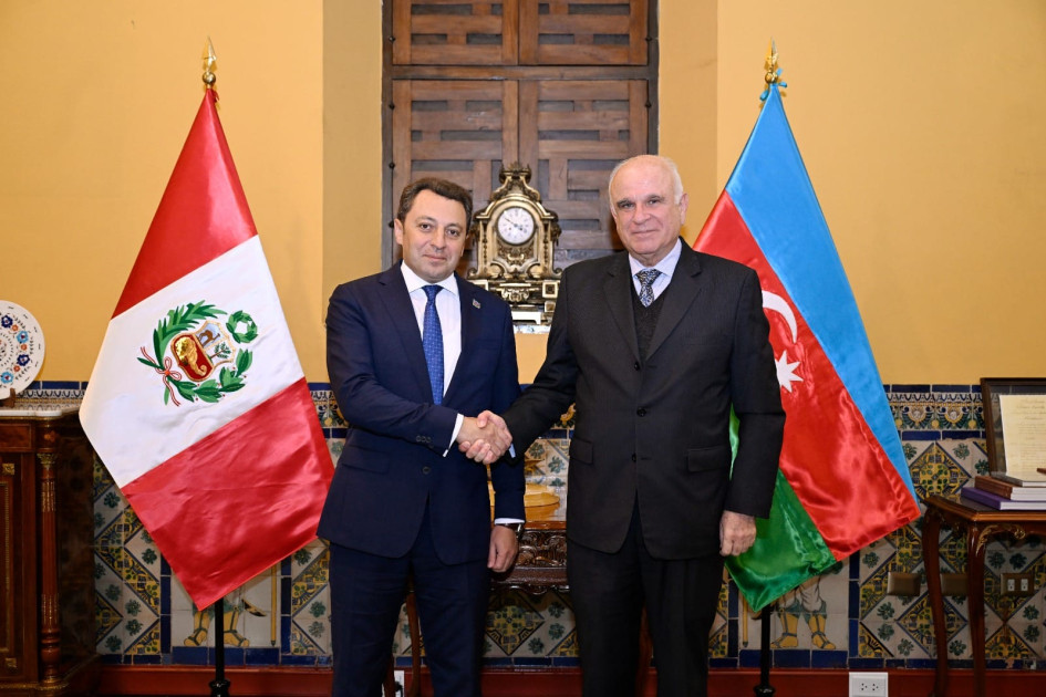 Azərbaycanın və Perunun Xarici İşlər nazirlikləri arasında ilk siyasi məsləhətləşmələr keçirilib<font color=red> - FOTOLAR</font>